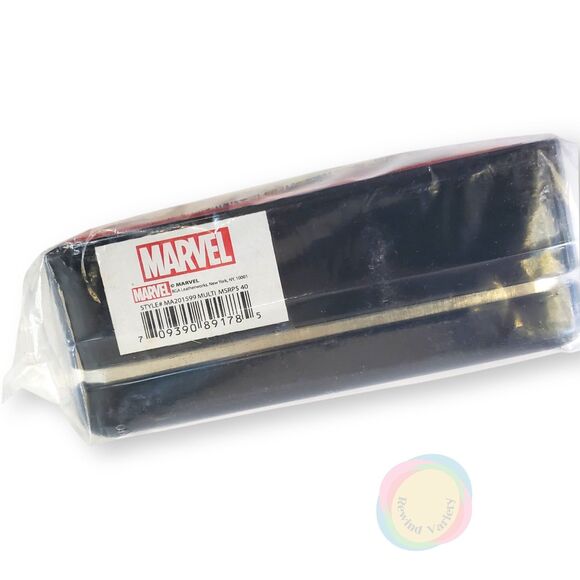 RGA Leatherworks Captain America LEATHER Wallet & Collectible Tin Set NEW Sealed - Picture 3 of 9